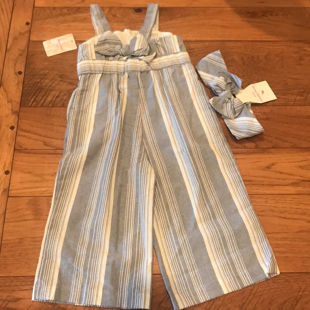 Tommy Bahama Toddler Girls Romper. NWT - Picture 3 of 5